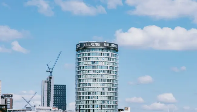 The Rotunda in Birmingham city centre – IPTV Birmingham with British IPTV Smarters Pro